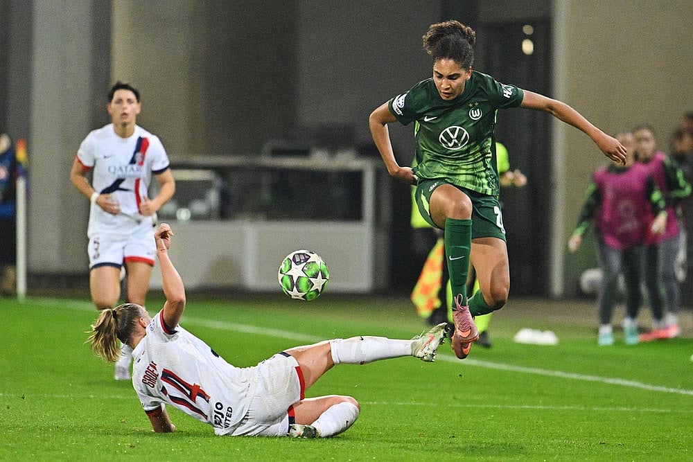 UEFA Womens Champions League 2025-26 Wolfsburg Vs Paris Saint-Germain_Cora Zicai