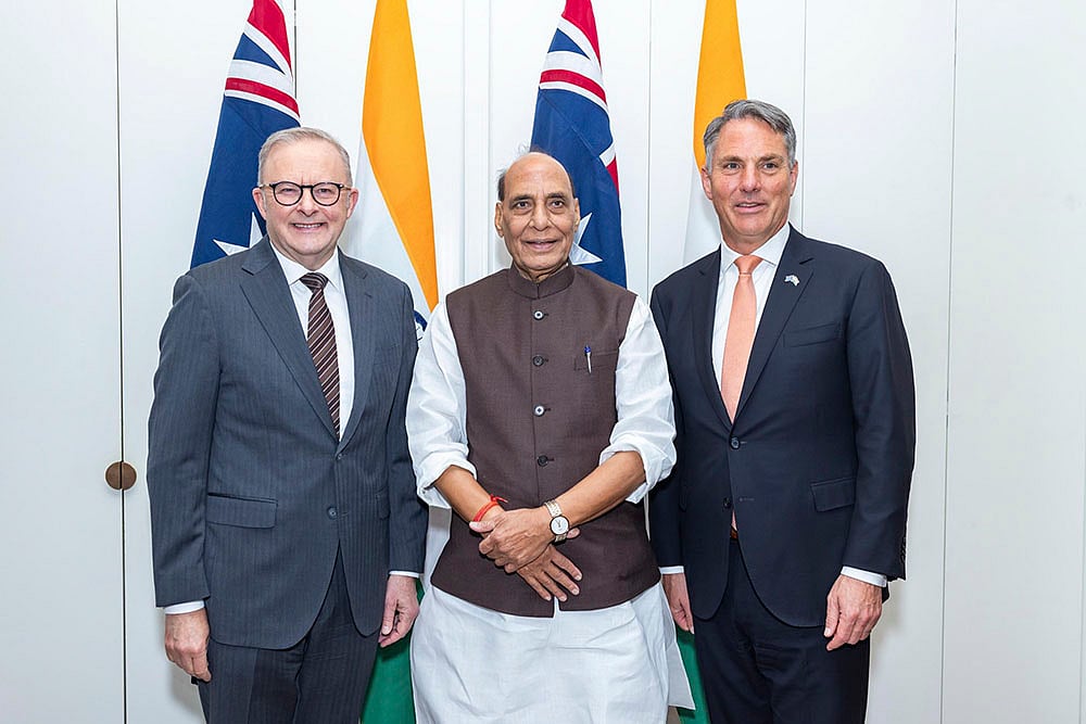 Rajnath Singh in Australia