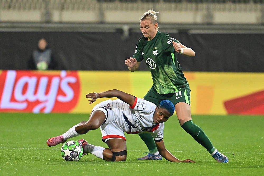 UEFA Womens Champions League 2025-26 Wolfsburg Vs Paris Saint-Germain_Alexandra Popp