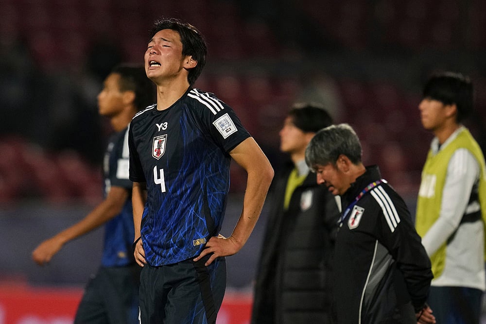 FIFA U-20 World Cup Chile 2025 Japan vs France match photos: Kazunari Kita