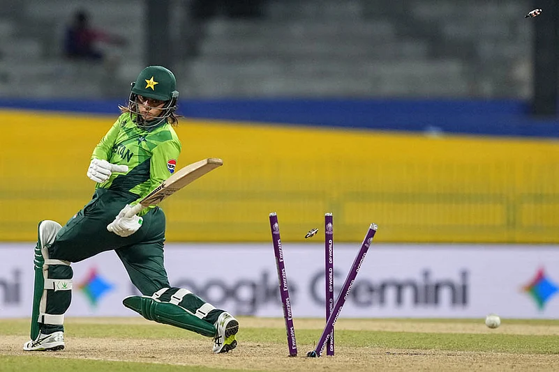 ICC Womens Cricket World Cup 2025 Australia vs Pakistan photo Eyman Fatima