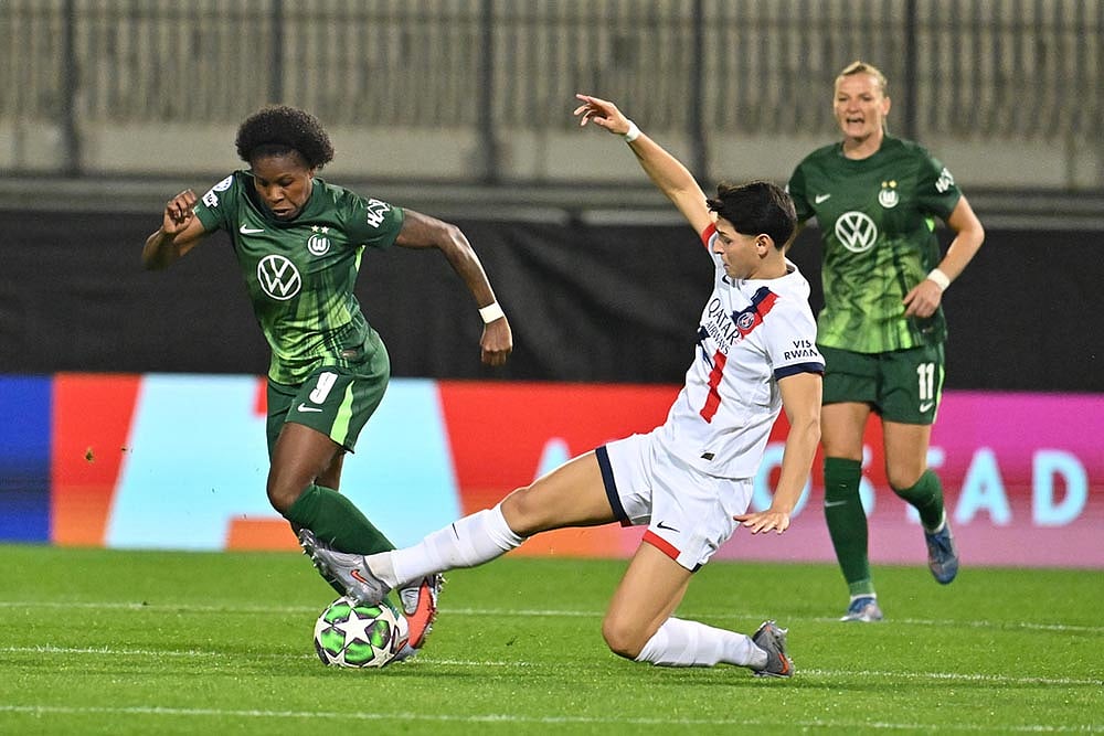 UEFA Womens Champions League 2025-26 Wolfsburg Vs Paris Saint-Germain_Lineth Beerensteyn