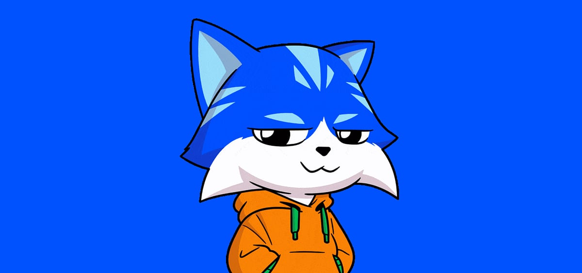 Cartoon illustration of Toshi (TOSHI)