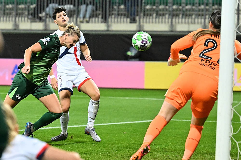 UEFA Womens Champions League 2025-26 Wolfsburg Vs Paris Saint-Germain_Alexandra Popp