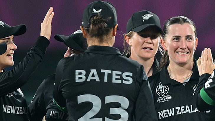 X/ WHITE_FERNS : New Zealand after wining their Women's World Cup 2025 match against Bangladesh