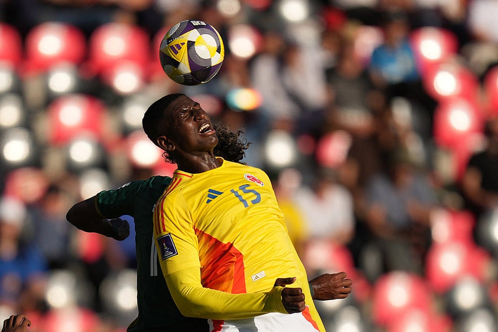 FIFA U-20 World Cup Chile 2025 Colombia vs South Africa match photos: Yeimar Mosquera