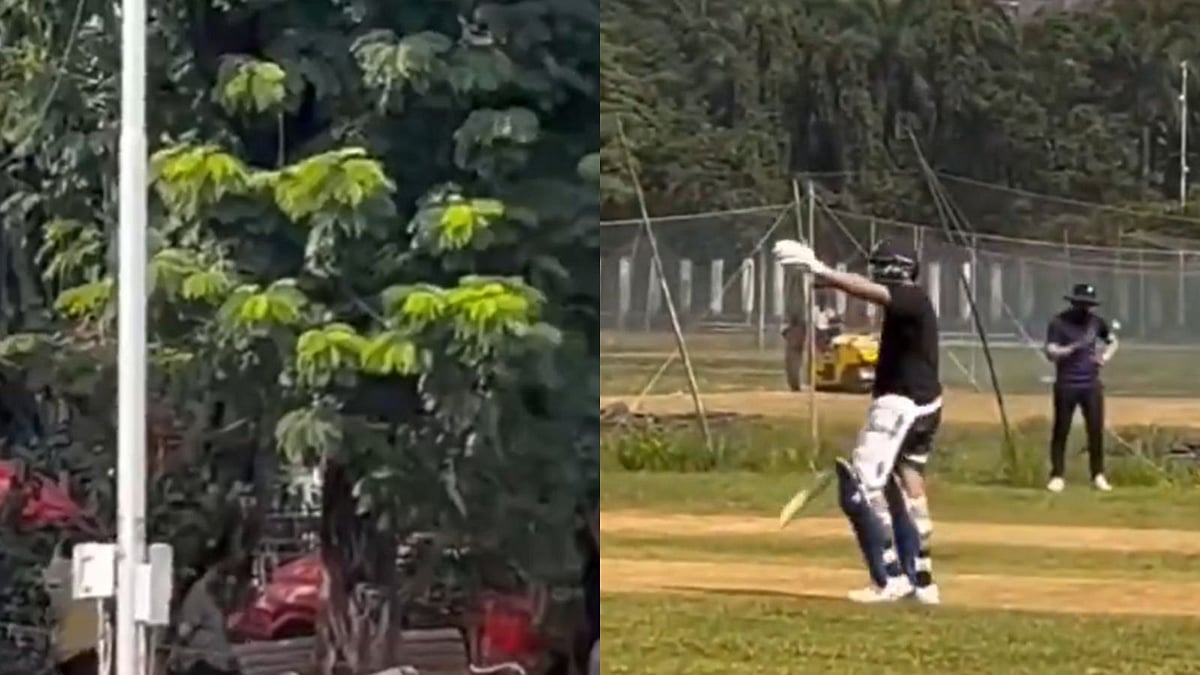 X/ muffadal_vohra : Did Rohit Sharma Hit His Lamborghini While Practicing? Watch Video