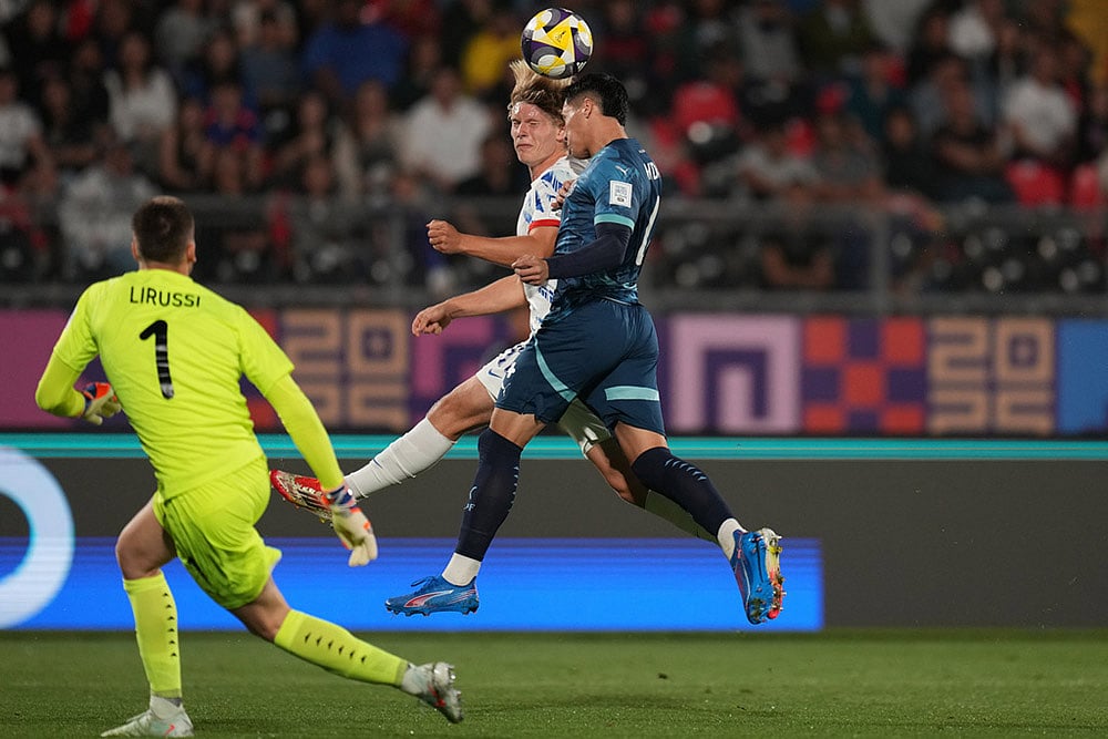 FIFA U-20 World Cup Chile 2025 Paraguay Vs Norway match photos: Bork Bang-Kittilsen
