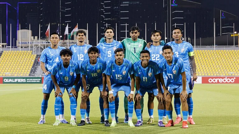 The Indian U23 side. - AIFF