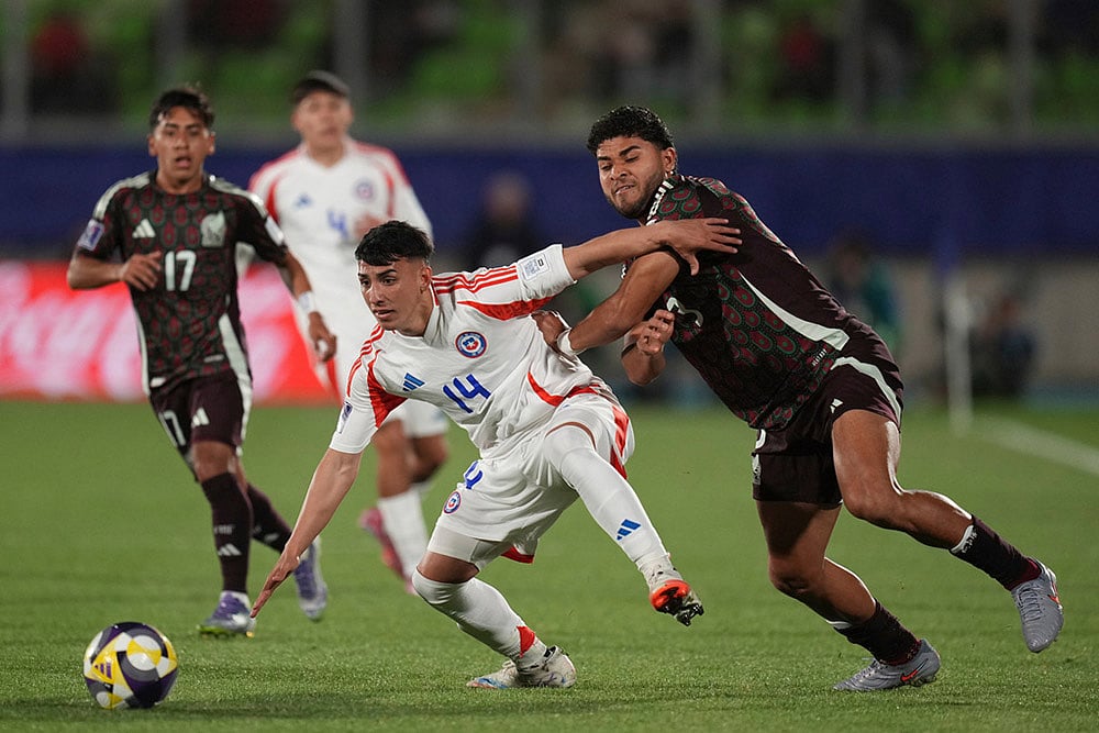 FIFA U-20 World Cup Chile 2025 Mexico vs Chile match photos: Rodrigo Pachuca
