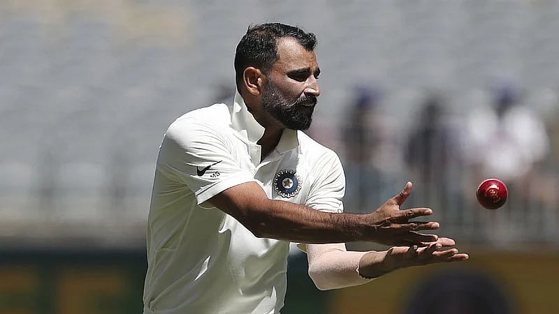 File : Mohammed Shami hasn't played for India since the ICC Champions Trophy in early March.