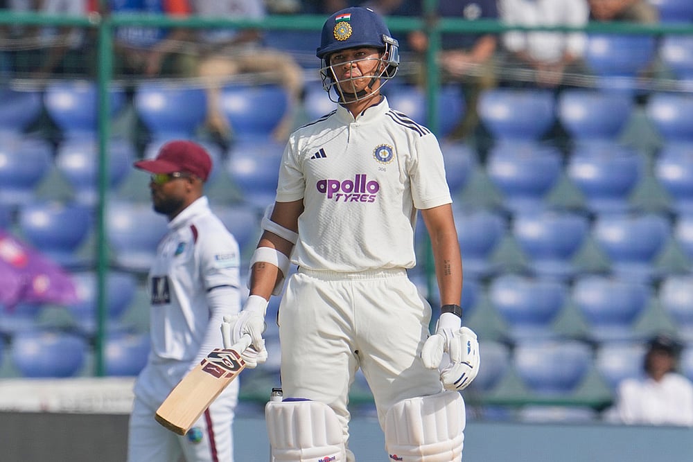 India Vs West Indies 2nd Test Cricket match Day 1 highlights_Yashasvi Jaiswal