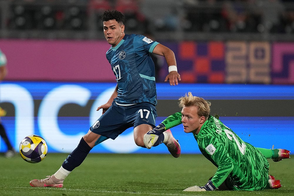 FIFA U-20 World Cup Chile 2025 Paraguay Vs Norway match photos: Rodrigo Villalba