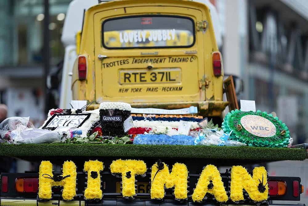 Boxer Ricky Hatton Funeral