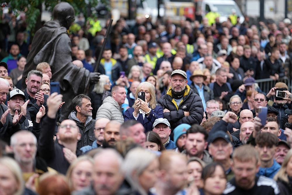 Britain Boxing Hatton Funeral