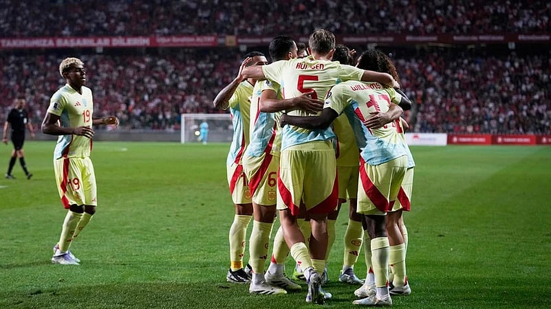Spain Vs Georgia Live Score, FIFA World Cup Qualifiers Europe