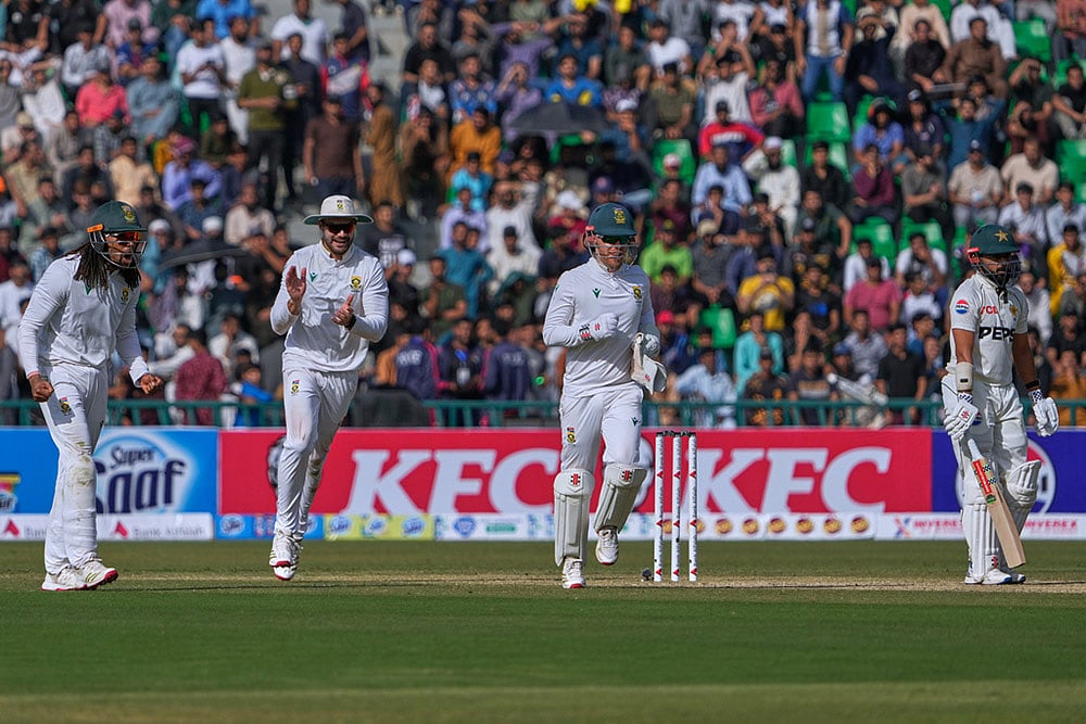 Pakistan Vs South Africa, 1st Test Day 1 pics From Lahores Gaddafi Stadium_ Saud Shakeel