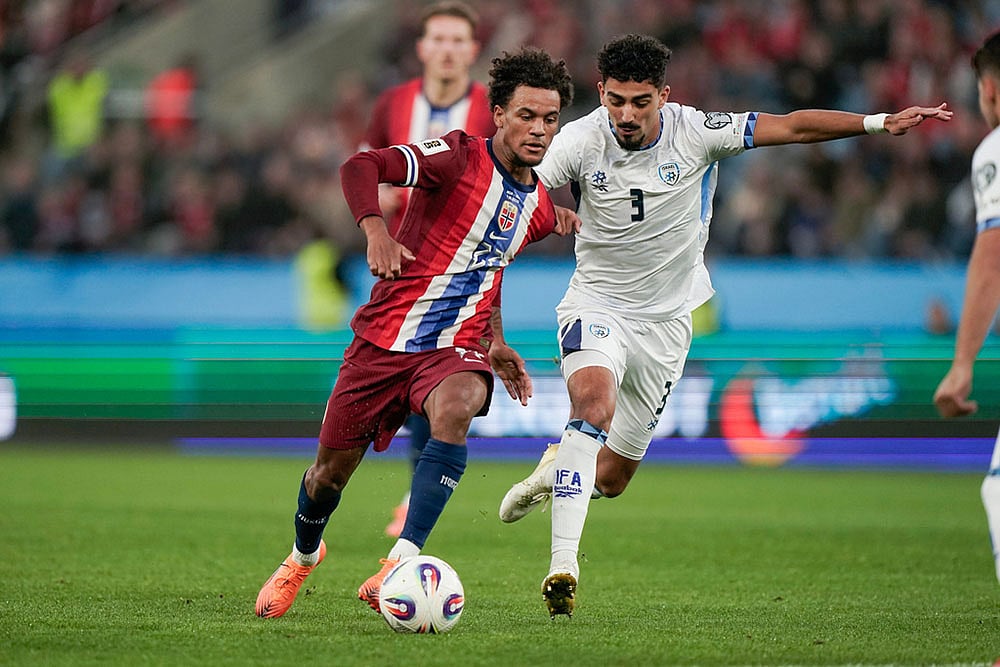 FIFA World Cup 2026 European Qualifiers Norway Vs Israel football match pics_Oscar Bobb