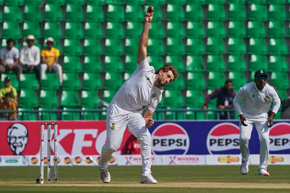 Pakistan Vs South Africa, 1st Test Day 1 From Lahores Gaddafi Stadium_Wiaan Mulder