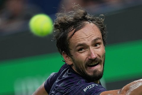 Shanghai Masters: Arthur Rinderknech vs Daniil Medvedev
