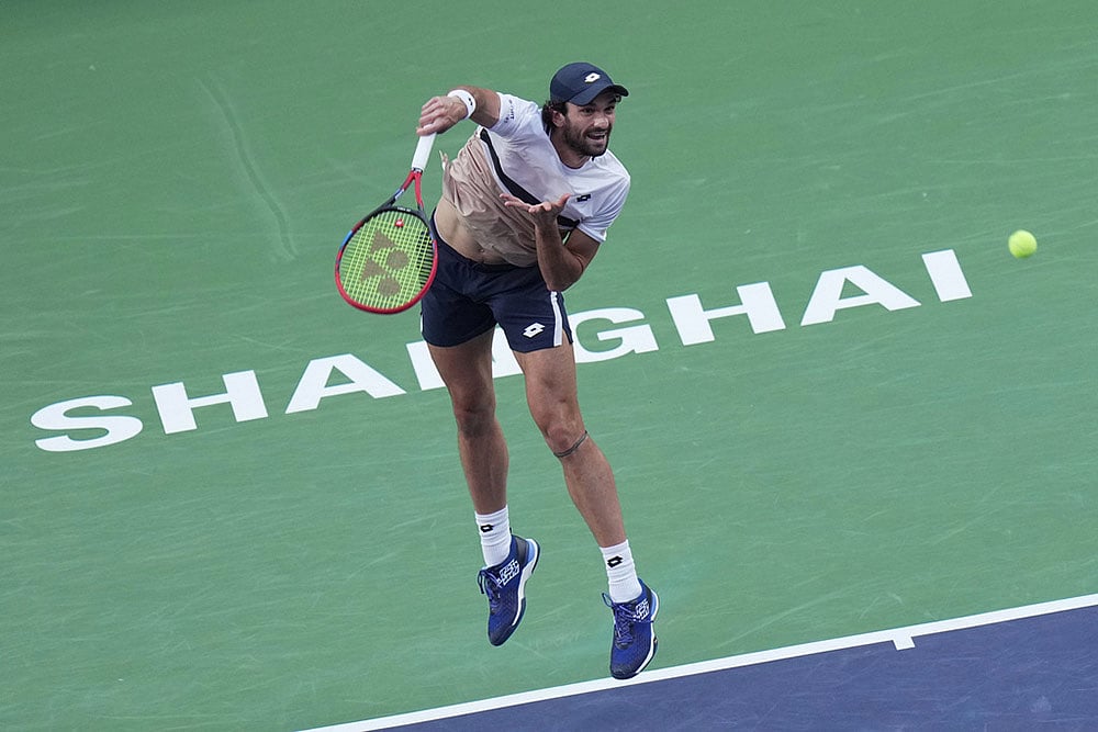 China Tennis Shanghai Masters Novak Djokovic vs Valentin Vacherot_8