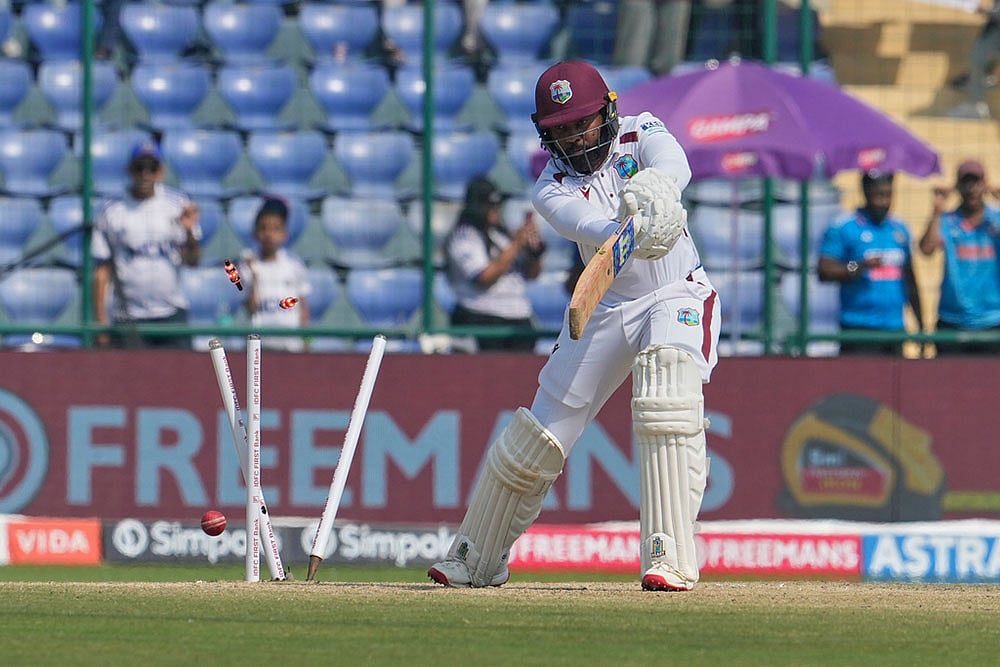 India Vs West Indies 2nd Test Cricket match Day 3 highlights_Jomel Warrican