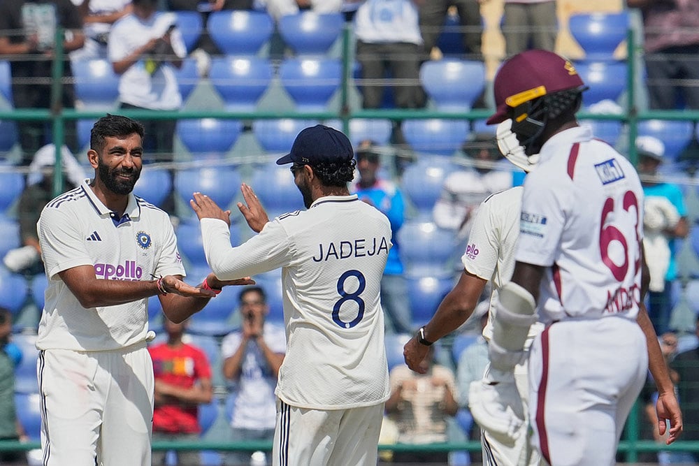 India Vs West Indies 2nd Test Cricket match Day 3 highlights_Jasprit Bumrah