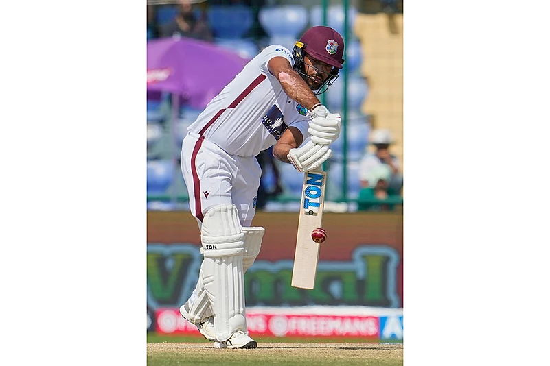 India Vs West Indies 2nd Test Cricket match Day 3 highlights_John Campbell