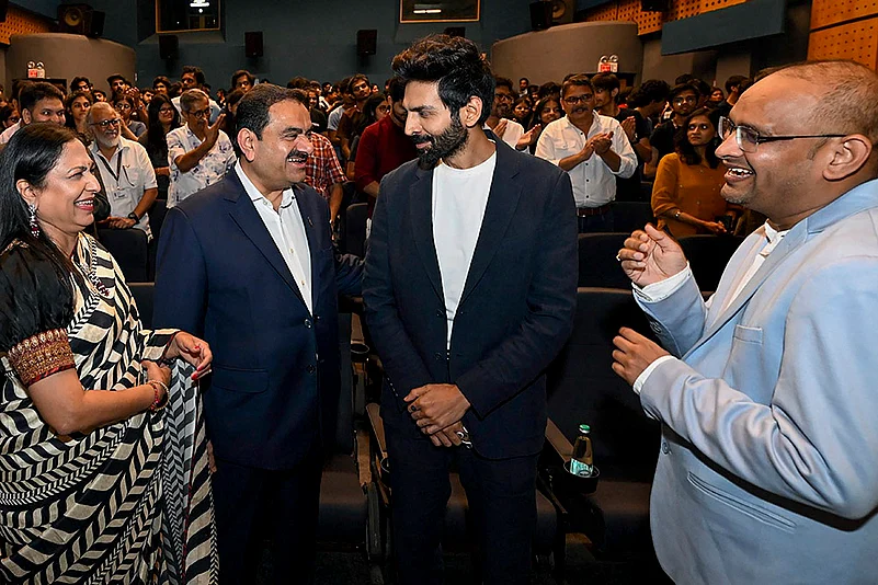 Gautam Adani at Whistling Woods International