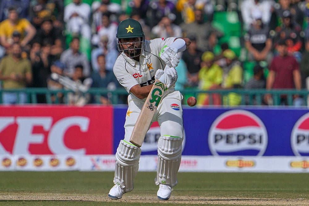 Pakistan Vs South Africa, 1st Test Day 1 pics From Lahores Gaddafi Stadium_Babar Azam