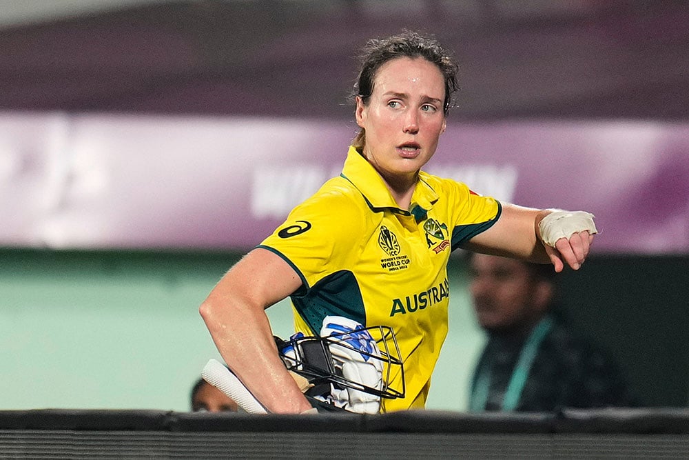 ICC Women’s Cricket World Cup 2025 Australia vs India match photos_Australias Ellyse Perry