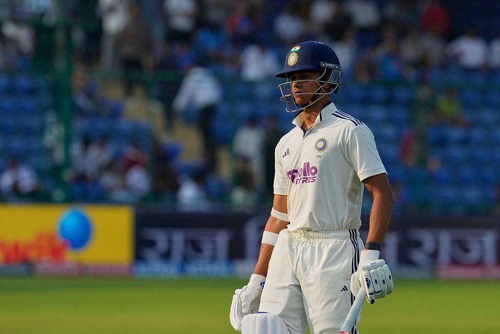 West indies tour of India, 2nd test cricket day 4 photo highlights_Yashasvi Jaiswal
