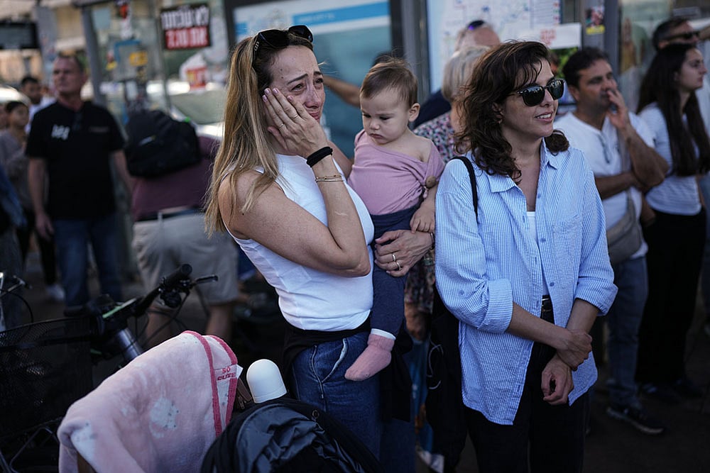Israel Hamas Gaza war- Hostage release _hostages square in Tel Aviv