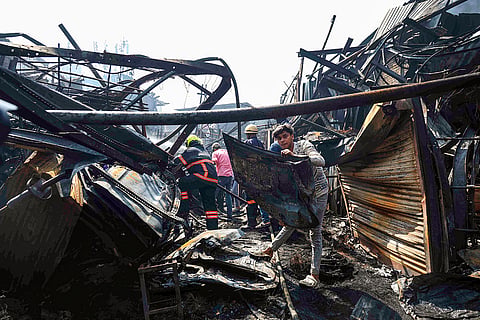 Fire incident in Mumbai's Kurla area