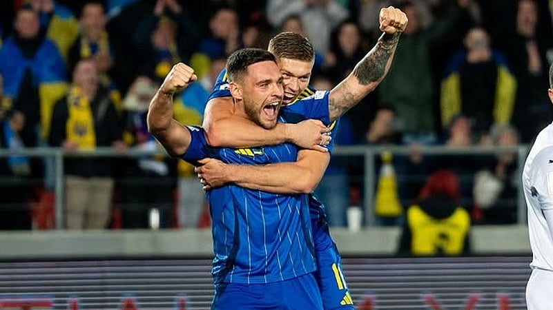 live scores FIFA World Cup 2026 European Qualifiers UEFA Group D matchday 8 updates