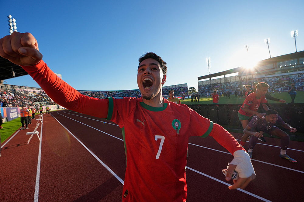 FIFA U20 World Cup 2025 USA Vs Morocco_ Moroccos Othmane Maamma