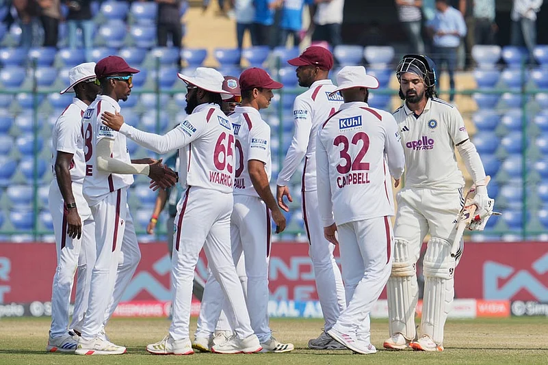 West indies tour of India, 2nd test cricket day 5 photo highlights_KL Rahul