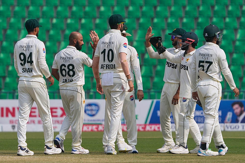 South Africa tour of Pakistan 1st test day 3 photos from Lahore_Sajid Khan