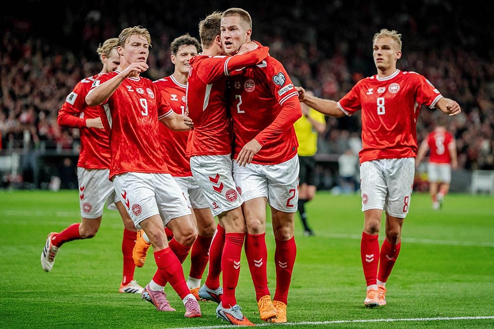 FIFA World Cup 2026 Group C Euopean Qualifiers Denmark Vs Greece_ Joachim Andersen