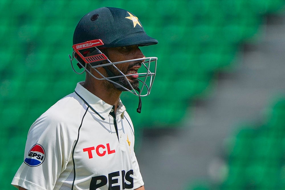 South Africa tour of Pakistan 1st test day 3 photos from Lahore_Shan Masood