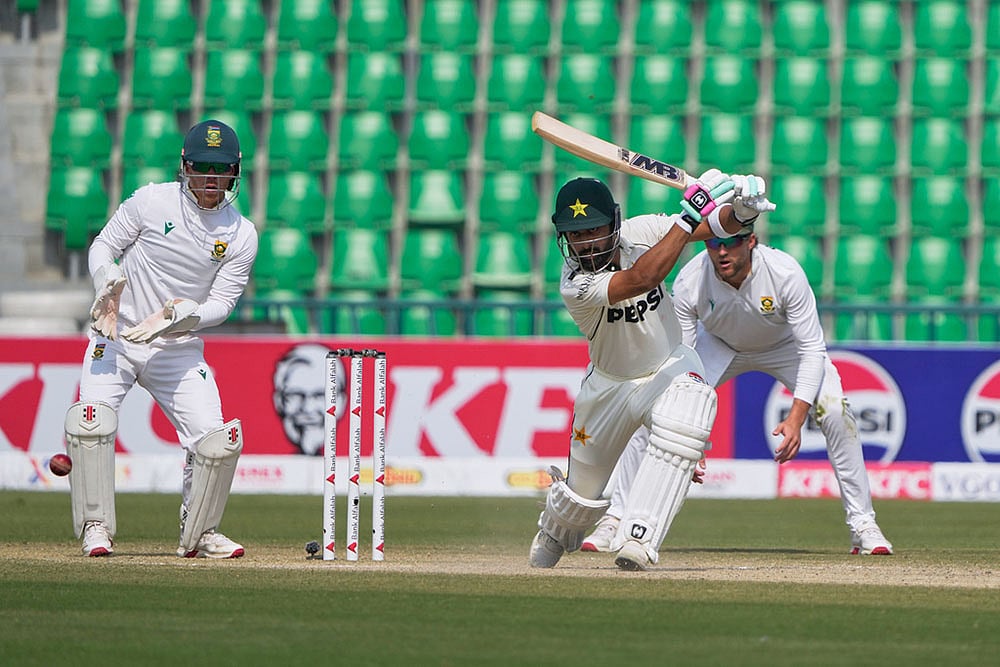South Africa tour of Pakistan 1st test day 3 photos from Lahore_Abdullah Shafique