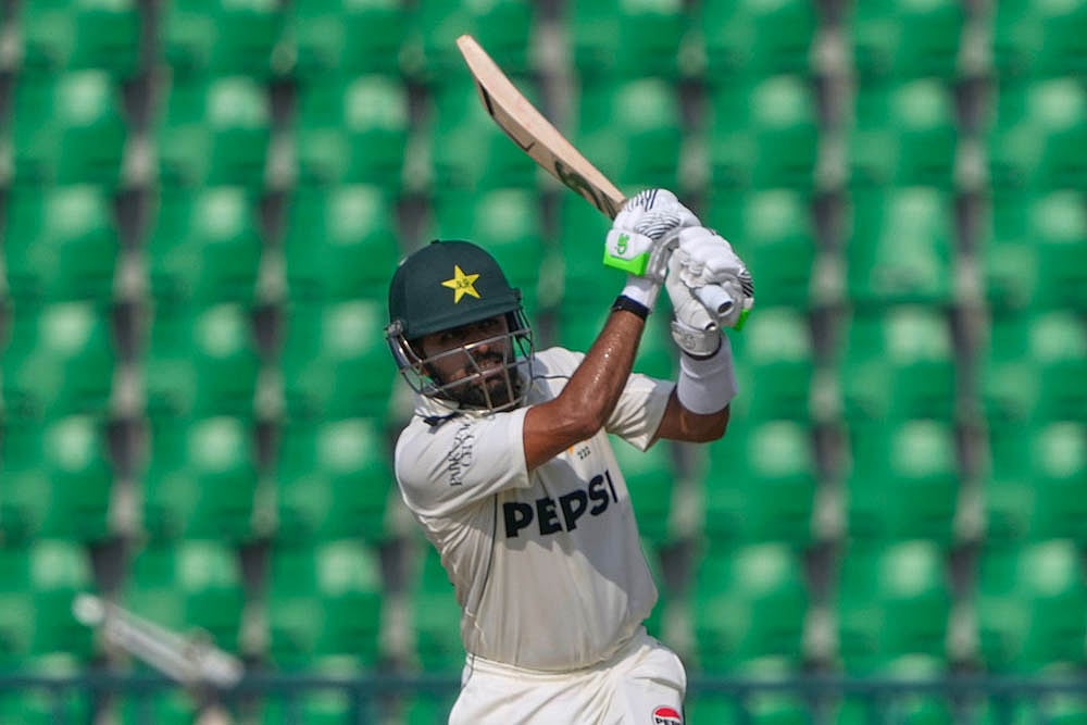 South Africa tour of Pakistan 1st test day 3 photos from Lahore_Babar Azam