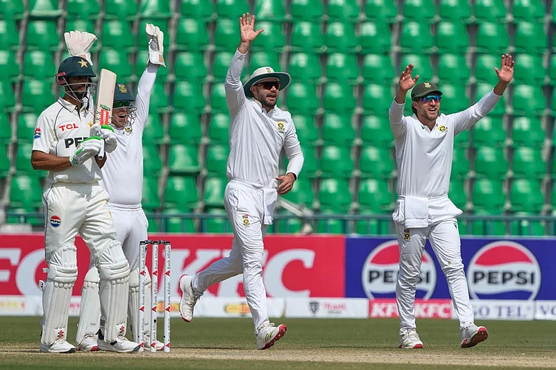 South Africa tour of Pakistan 1st test day 3 photos from Lahore_Aiden Markram