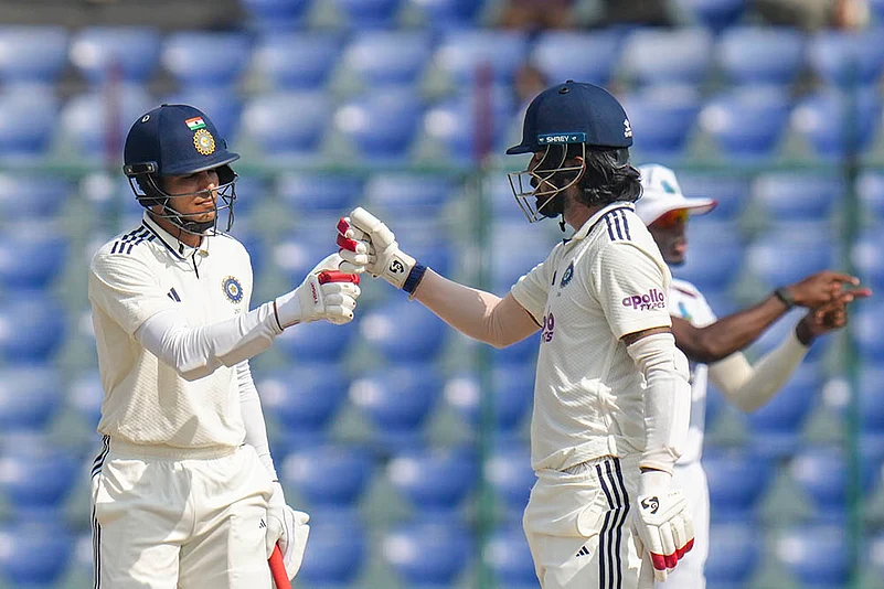 West indies tour of India, 2nd test cricket day 5 photo highlights_ Shubman Gill, KL Rahul