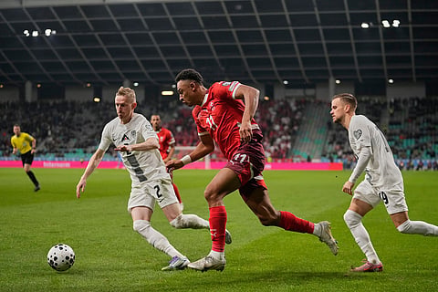 FIFA World Cup Qualifying Soccer Match: Slovenia vs Switzerland