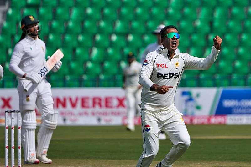South Africa tour of Pakistan 1st test day 3 photos from Lahore_Noman Ali