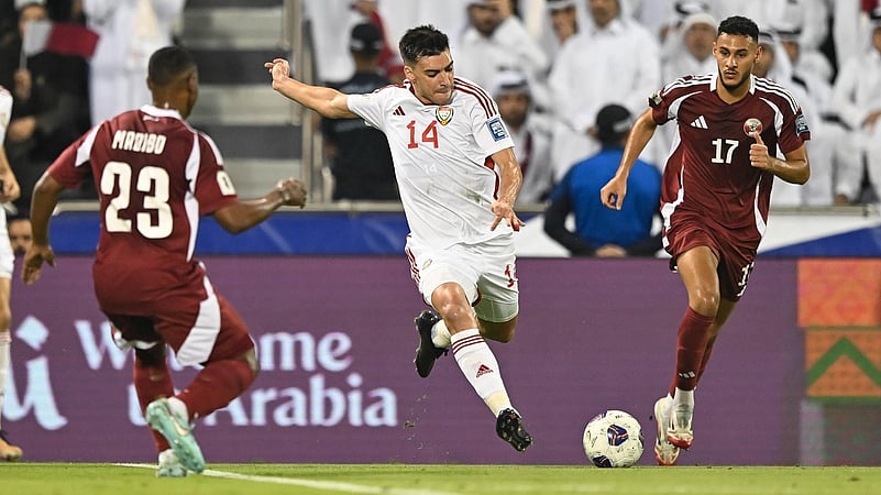 Qatar vs United Arab Emirates score FIFA World Cup 2026 AFC Qualifiers Group A fourth round