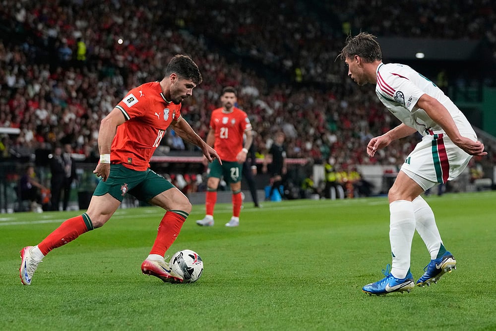 FIFA World Cup 2026 European qualifying Group F soccer match Portugal Vs Hungary: Willi Orban
