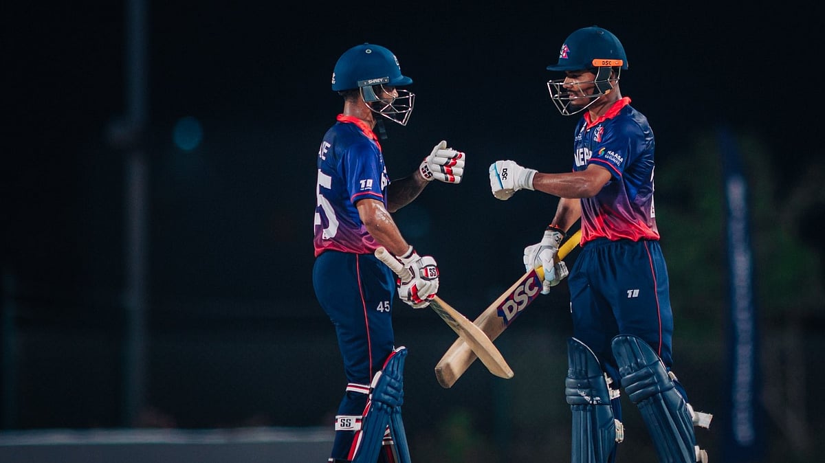 X/CricketNep : Nepal beat Qatar in their previous ICC T20 World Cup East Asia Pacific Qualifier outing. 