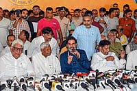 Bihar’s Ballot: Where Castes Collide And Dreams Hang By A Thread IMAGO / ANI News : Prashant Kishor, along with Jan Suraaj National President Uday Singh, during a press conference Patna, Oct 13 (ANI): Jan Suraaj Party chief Prashant Kishor, along with Jan Suraaj National President Uday Singh, with other dignitaries, during a press conference as they released the second candidate list of the Bihar Assembly Election, in Patna on Monday.